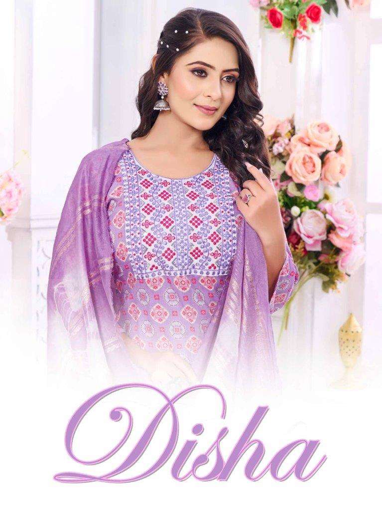 DISHA VOL-01 BY ASLIWHOLESALE DESIGNER FACNY CAPSULE PRINT DRESSES