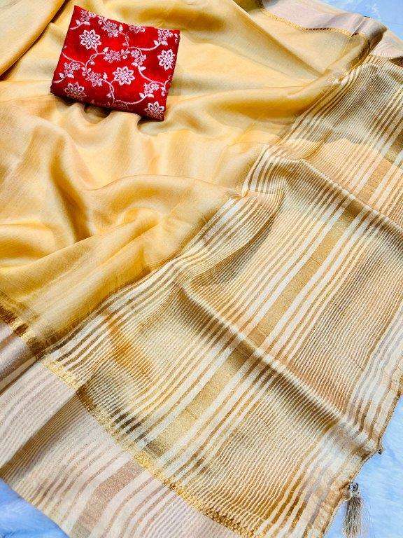 PREETI VOL-10 BY ASLIWHOLESALE ORGANZA JACQUARD SAREE