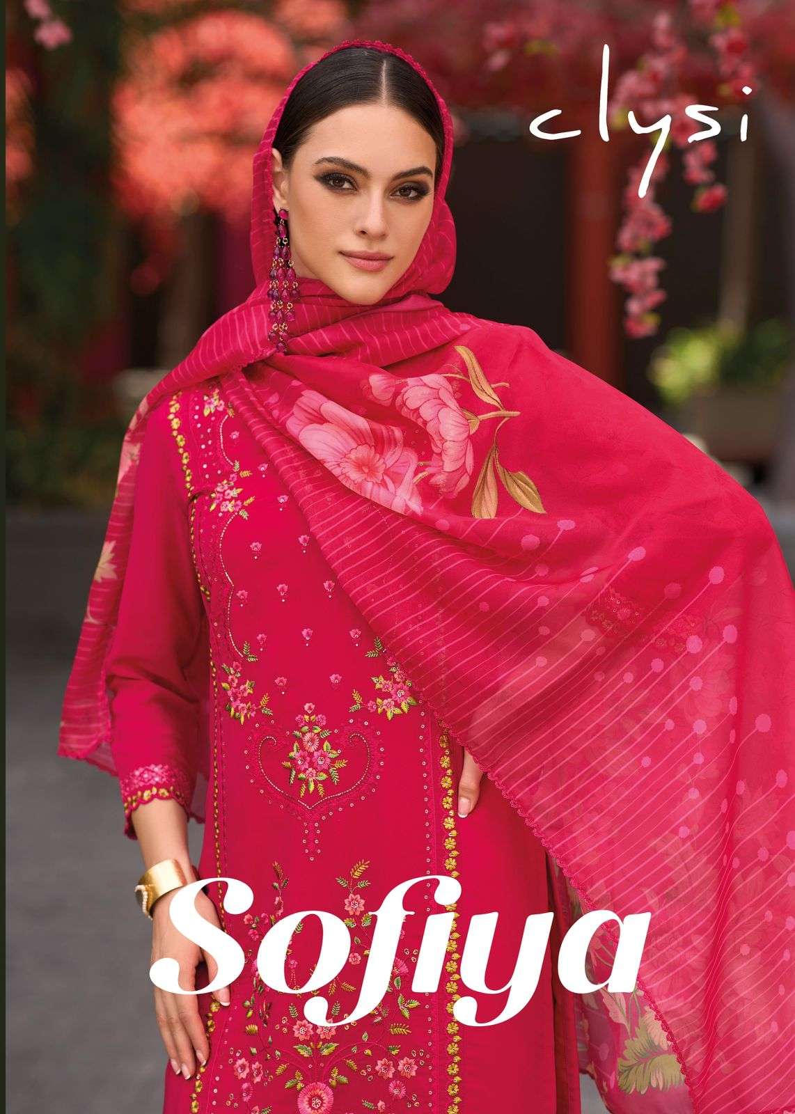 SOFIYA BY CLYSI 1001 TO 1004 SERIES DESIGNER FACNY VISCOSE PRINT DRESSES