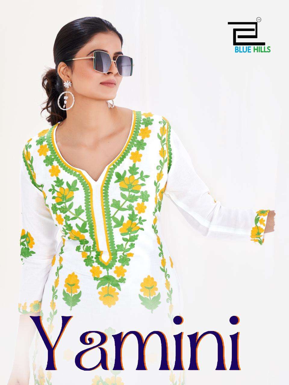 YAMINI BY BLUE HILLS 1001 TO 1004 SERIES HEAVY RAYON KURTIS