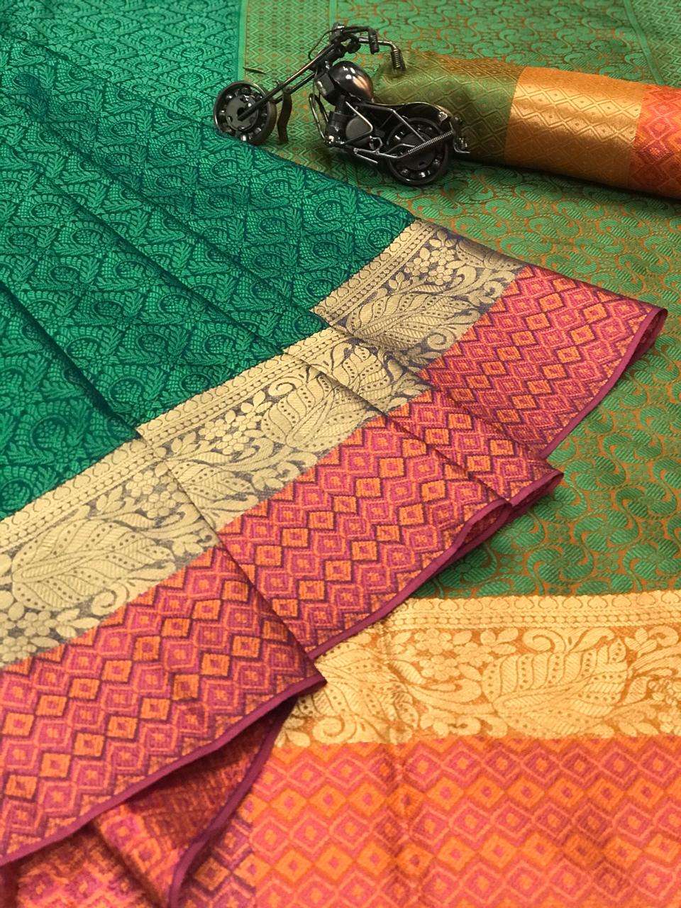 ZOYA VOL-01 BY ASLIWHOALESALE WEAVING KORA MUSLIN SILK SAREES