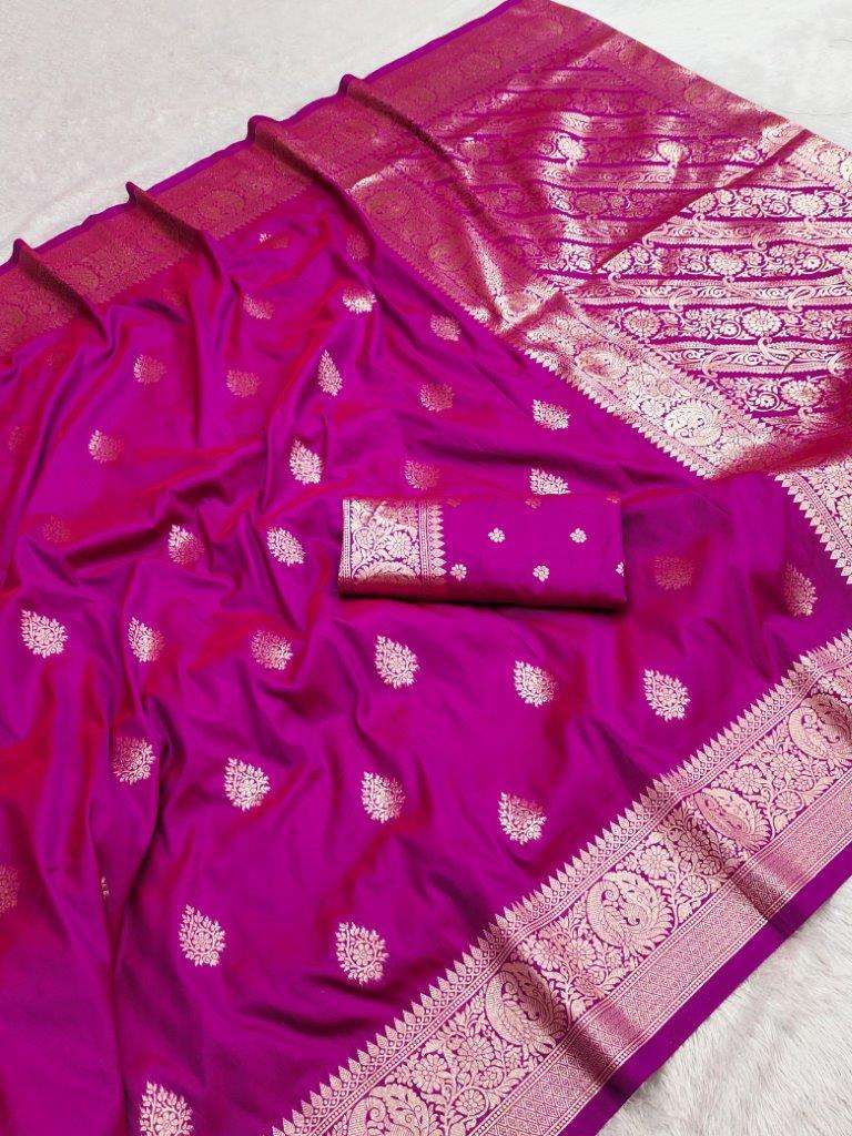 3284 SARHA BY ASLIWHOLESALE DESIGNER SOFT BANARASI SILK WEAVING SAREES