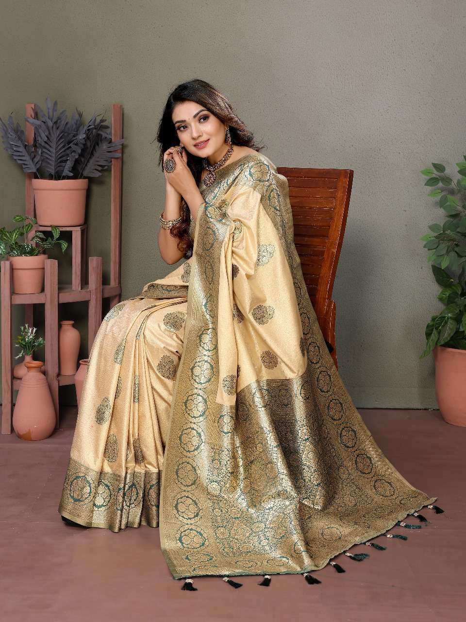 JUGANI BY ASLIWHOLESALE DESIGNER PURE VISCOSE SILK SAREES