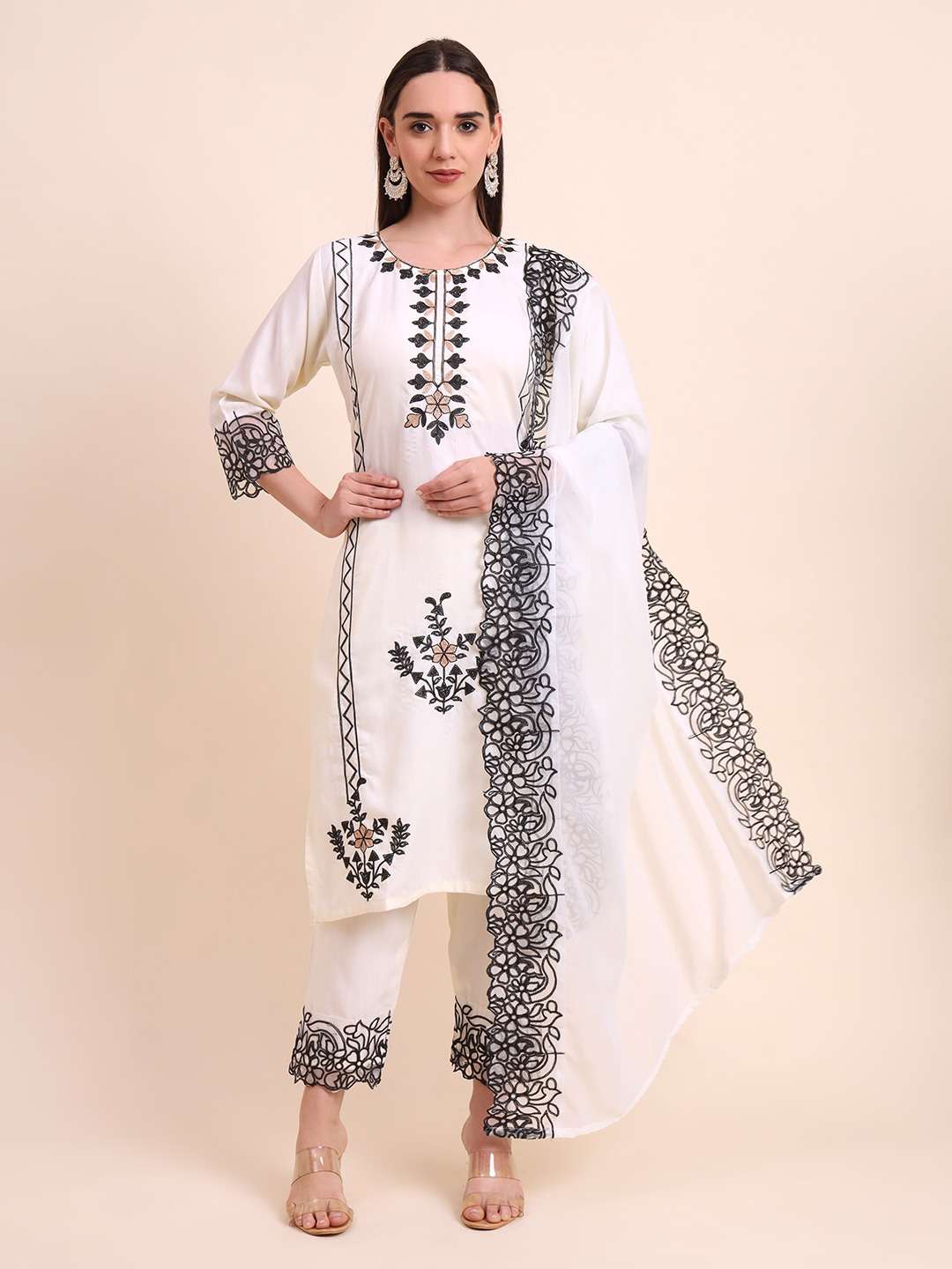 KINDLE BY ASLIWHOLESALE DESIGNER PURE COTTON PAKISTANI DRESS