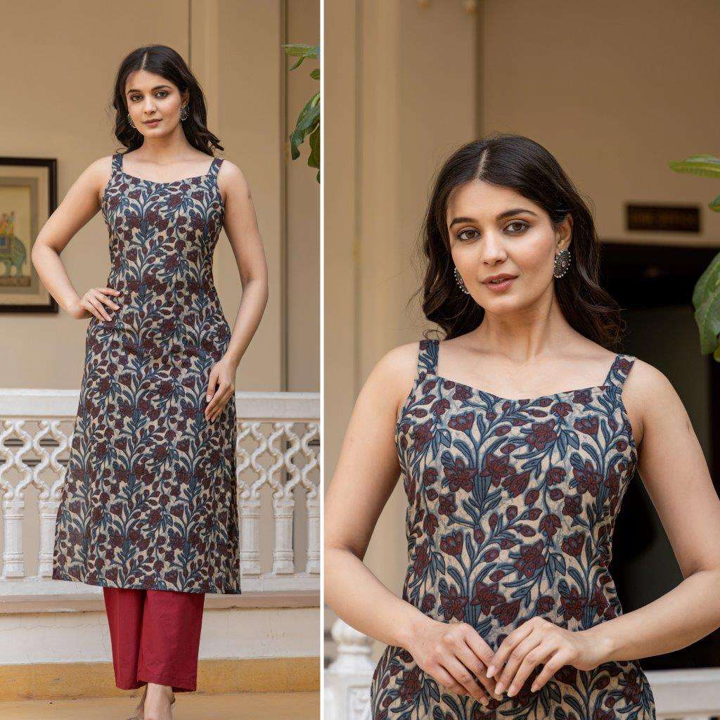 NIMITA VOL-193 BY ASLIWHOLESALE DESIGNER FACNY PURE COTTON PRINTED KURTIS