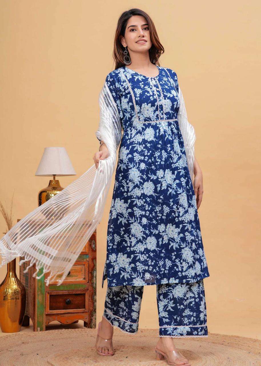 RAMIYA VOL-471 BY ASLIWHOLESALE DESIGNER FACNY COTTON PRINT DRESSES