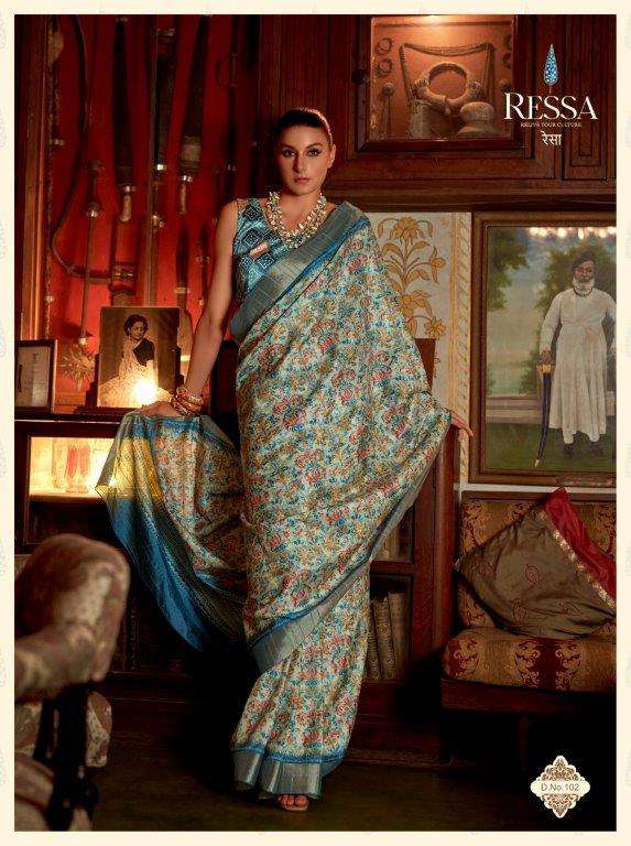 RANGRESSA BY ASLIWHOLESALE DESIGNER KOTHA ZARI WEAVING SAREES