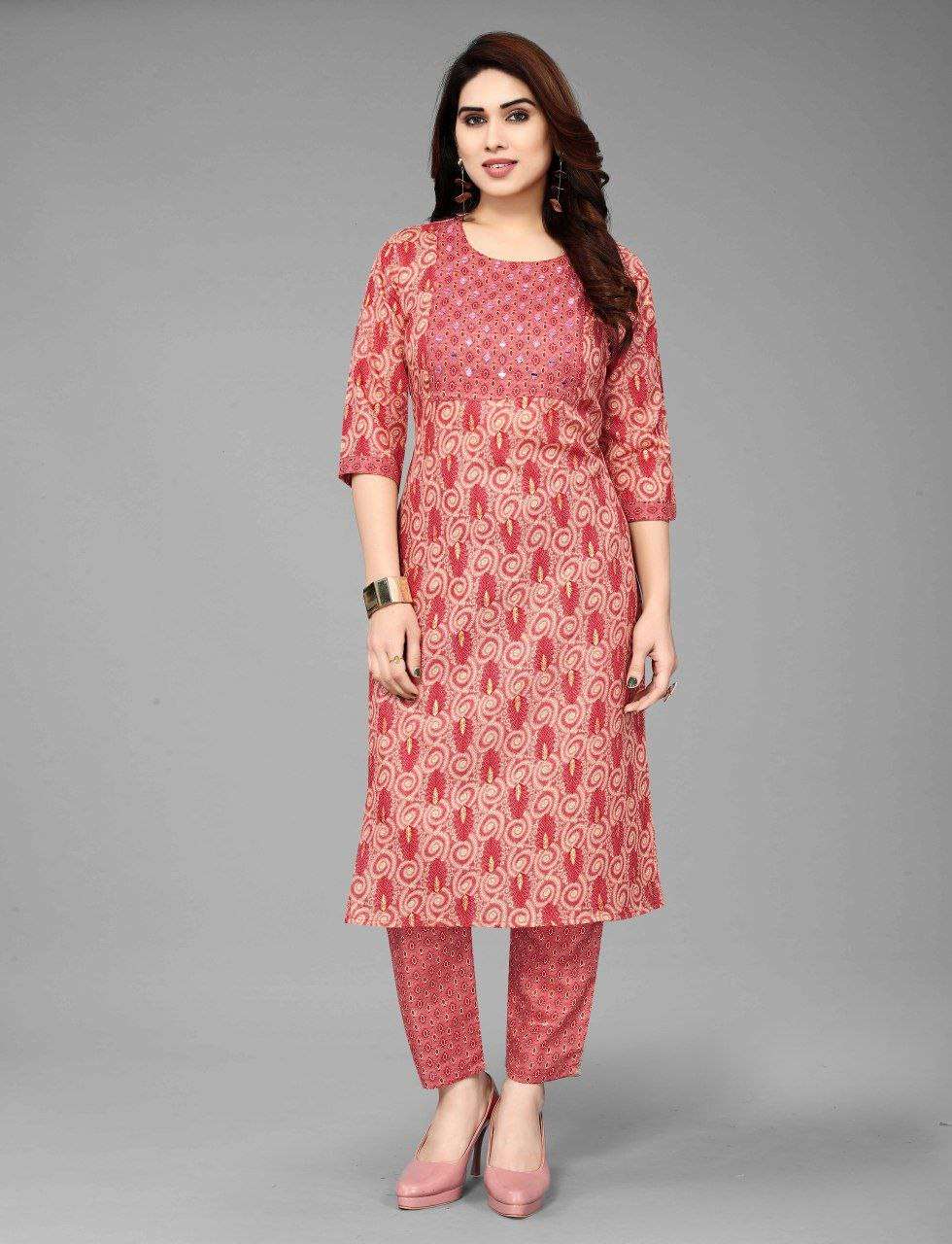 SAMEERA BY ASLIWHOLESALE DESIGNER COTTON PRINTED KURTIS