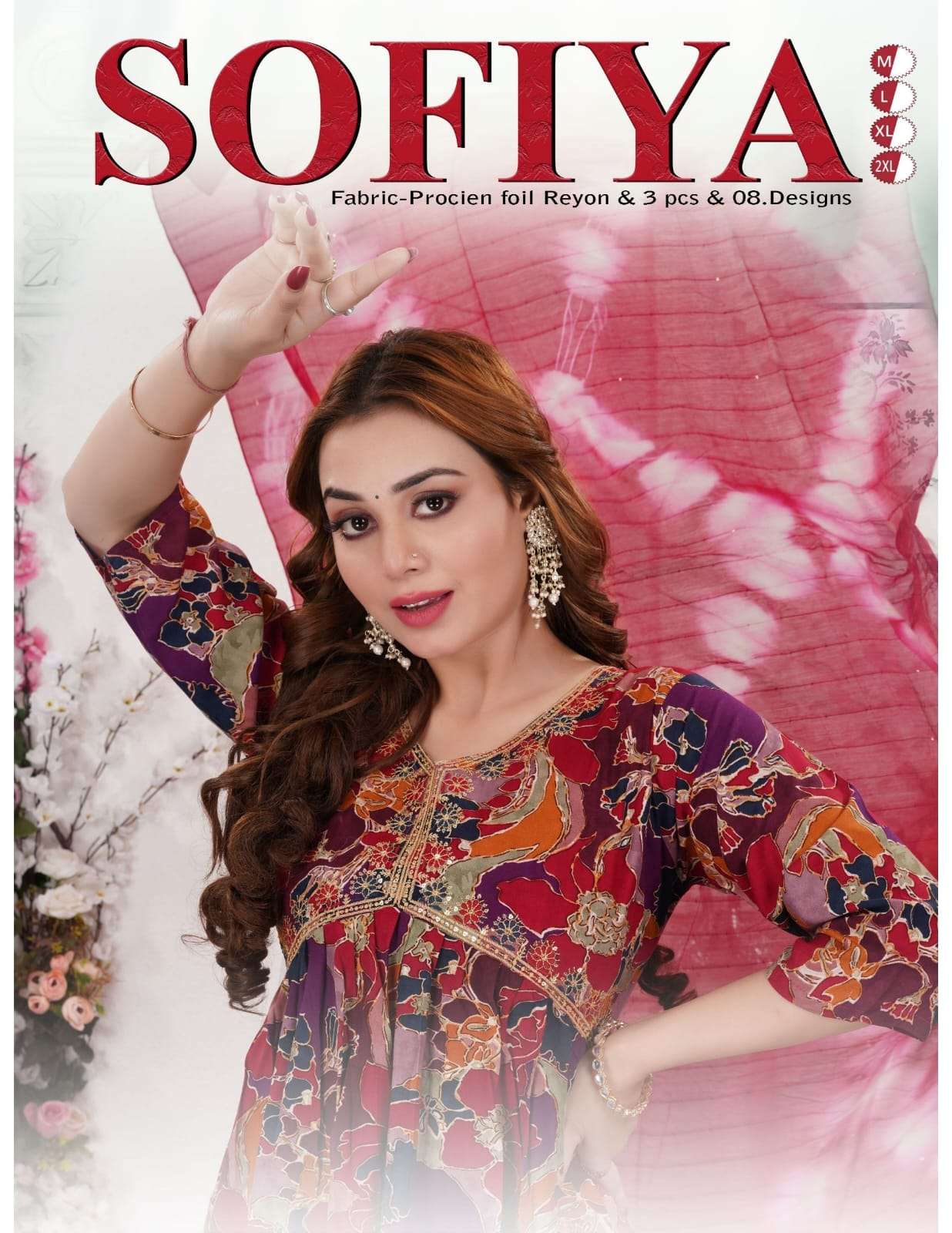 SOFIYA VOL-01 BY ASLIWHOLESALE DESIGNER FACNY RAYON PRINT DRESSES