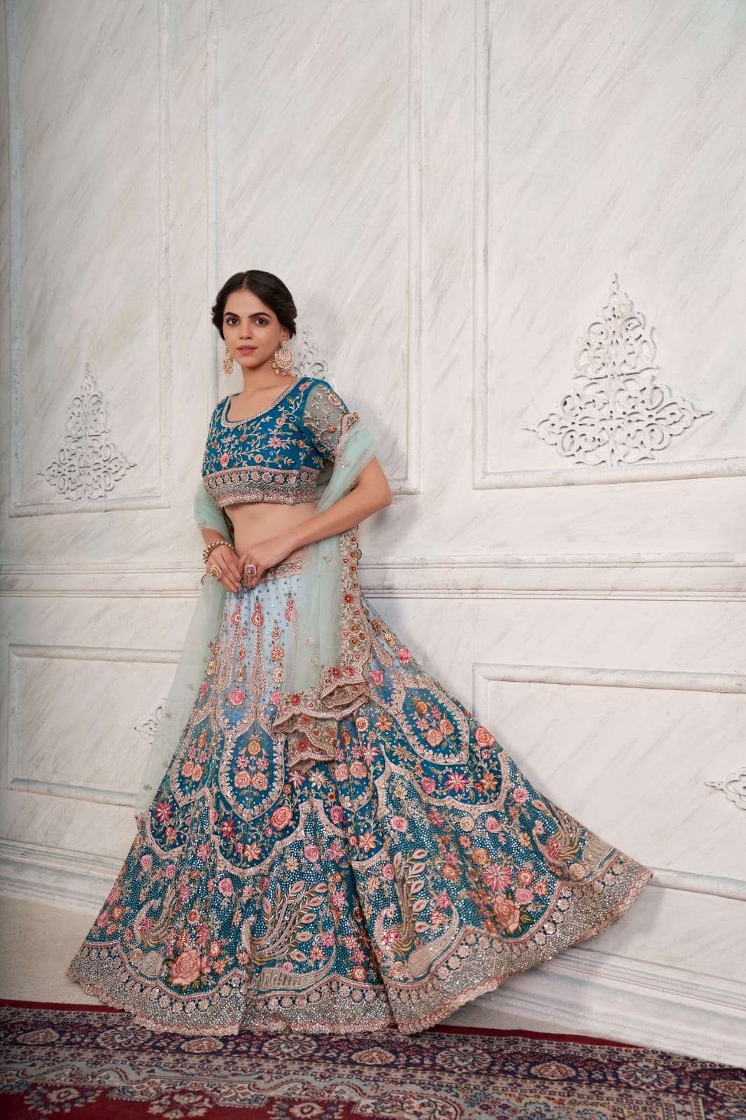LEHENGA BRIDAL COLLECTION BY FASHID WHOLESALE 01 TO 02 SERIES DESIGNER  BEAUTIFUL NAVRATRI COLLECTION OCCASIONAL WEAR