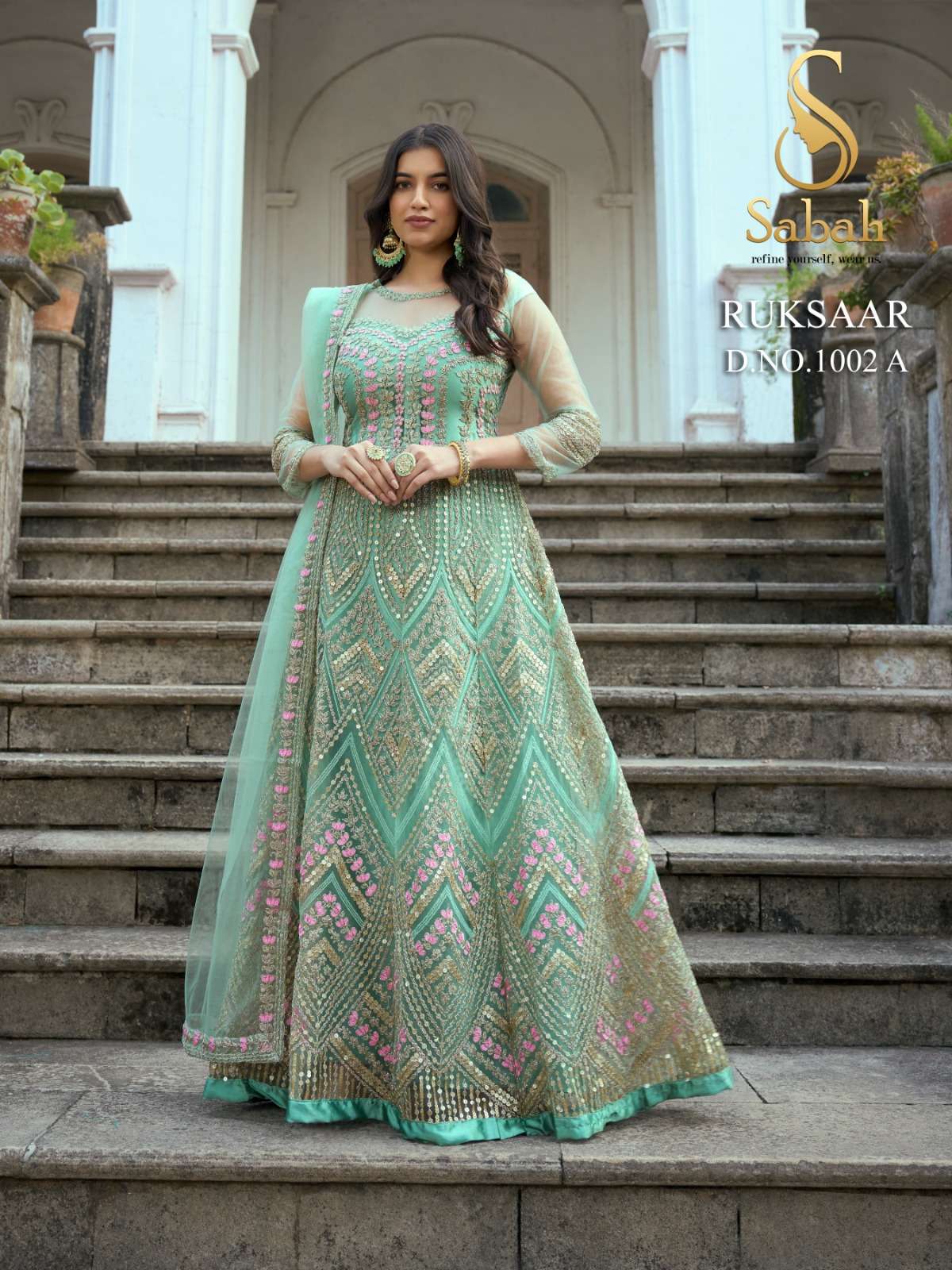 HANIA 5032 COLOURS BY HANIA 5032 TO 5032-A SERIES BEAUTIFUL SUITS STYLISH  FANCY COLORFUL PARTY