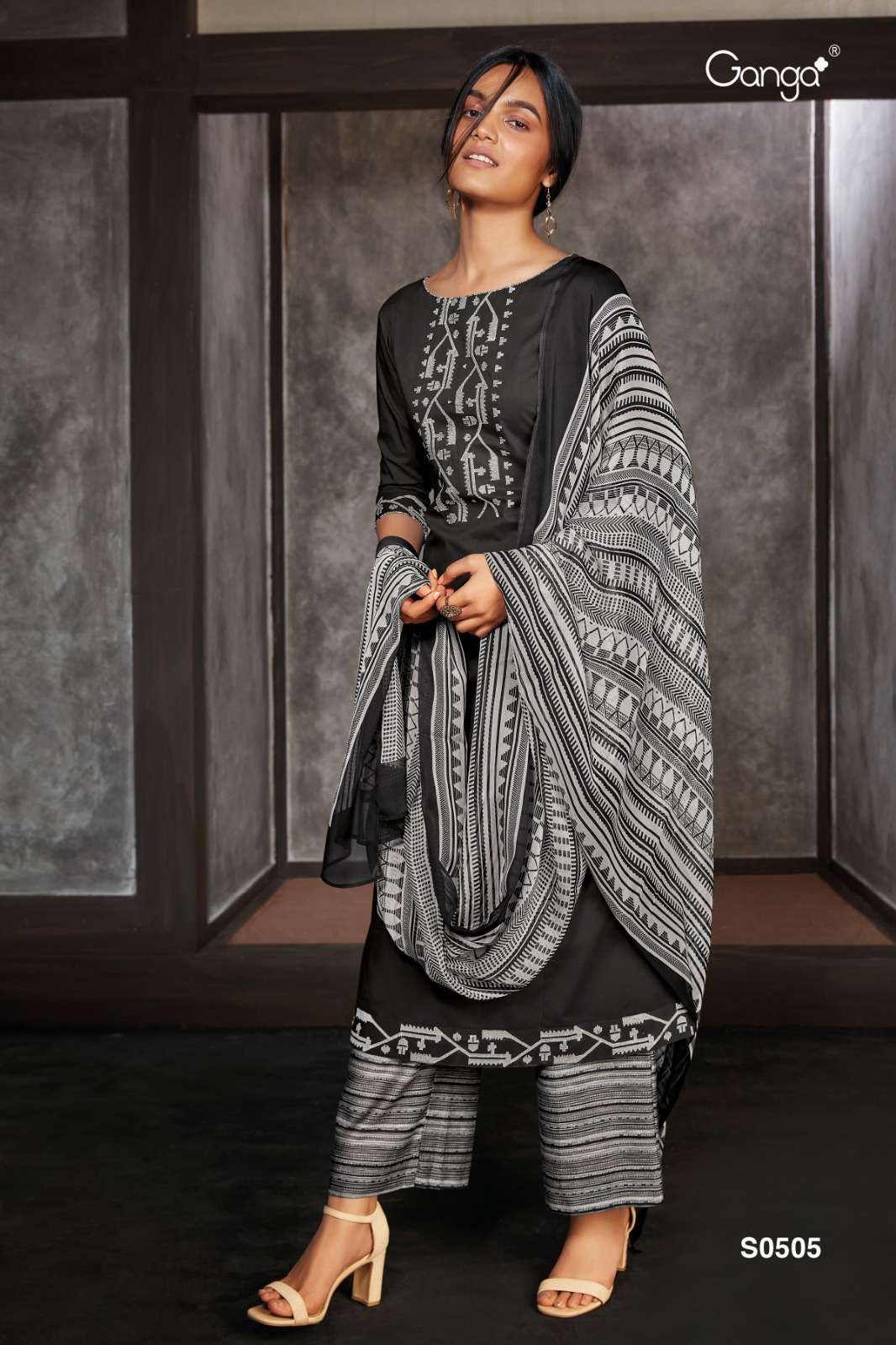 Ganga Inna 1241 Premium Cotton Wholesale Designer Salwar Suit Catalog