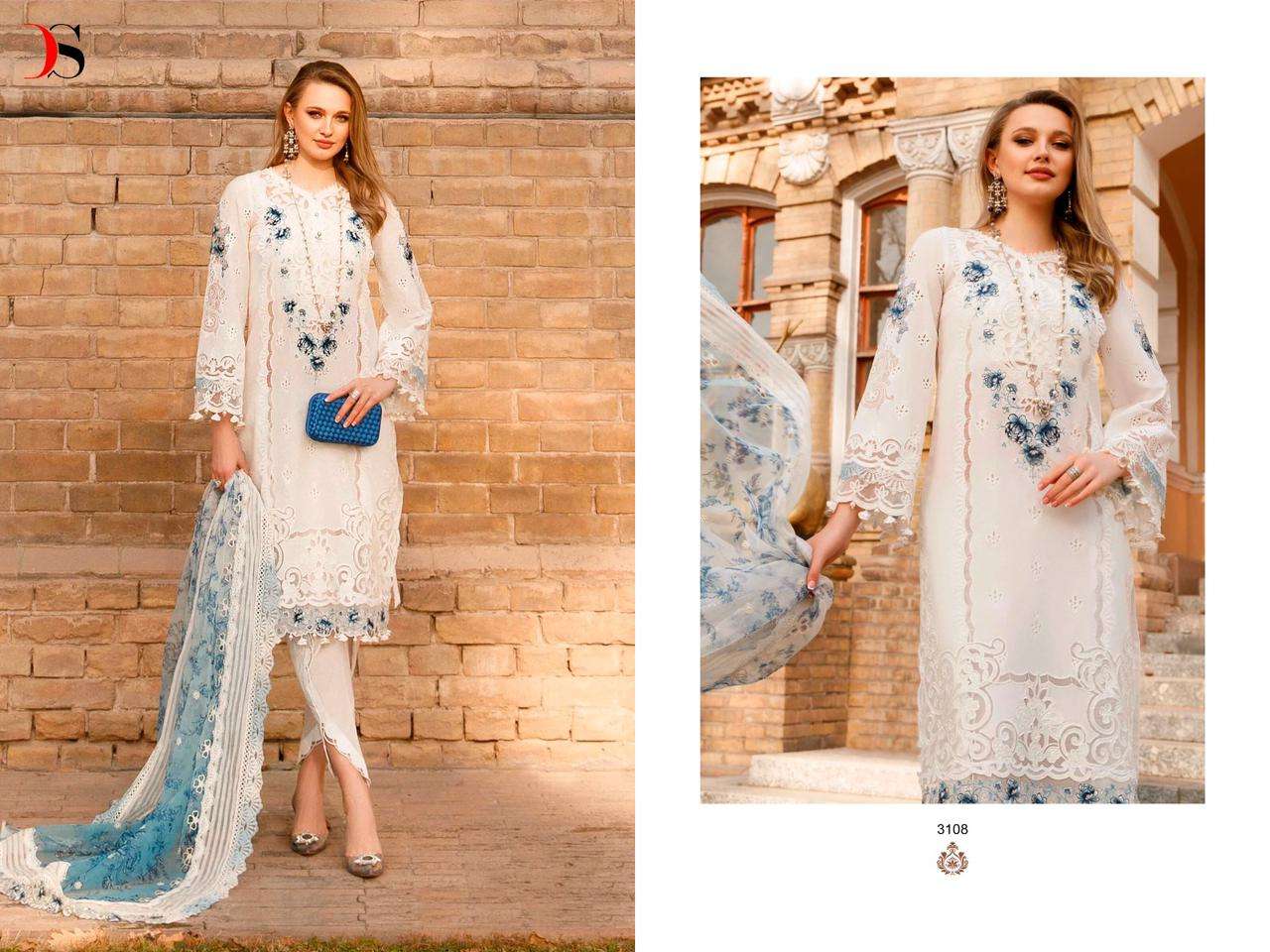 MARIA. B Lawn Voyage EID Collection | D-2308-B (SS-3961) - Buy Online