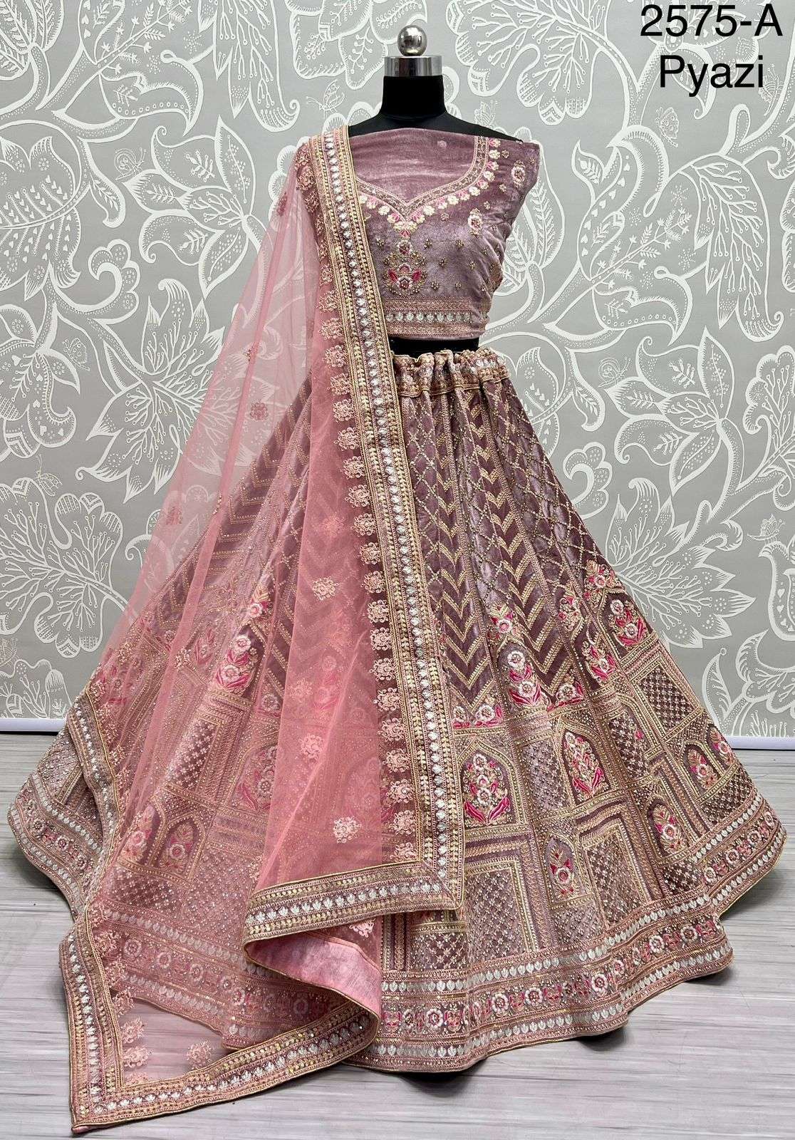 Pretty in Pink Lehenga Cholis | Shop Pink Color Lehengas - Zeel Clothing |  Color: Pink