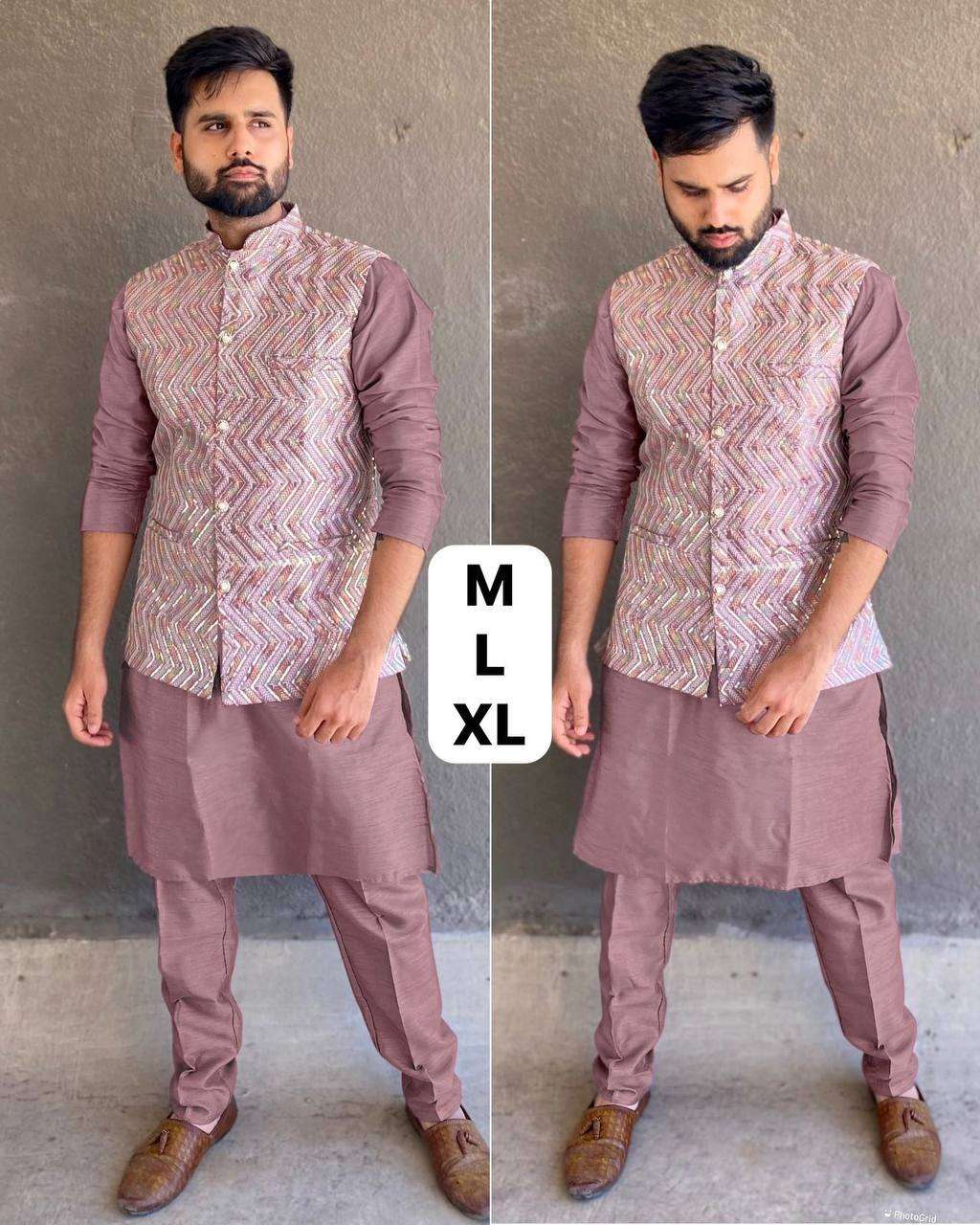 Manyavar Koti 3.0 Bluehills Banglori Silk Mens Kurta Pajama – Kavya Style  Plus