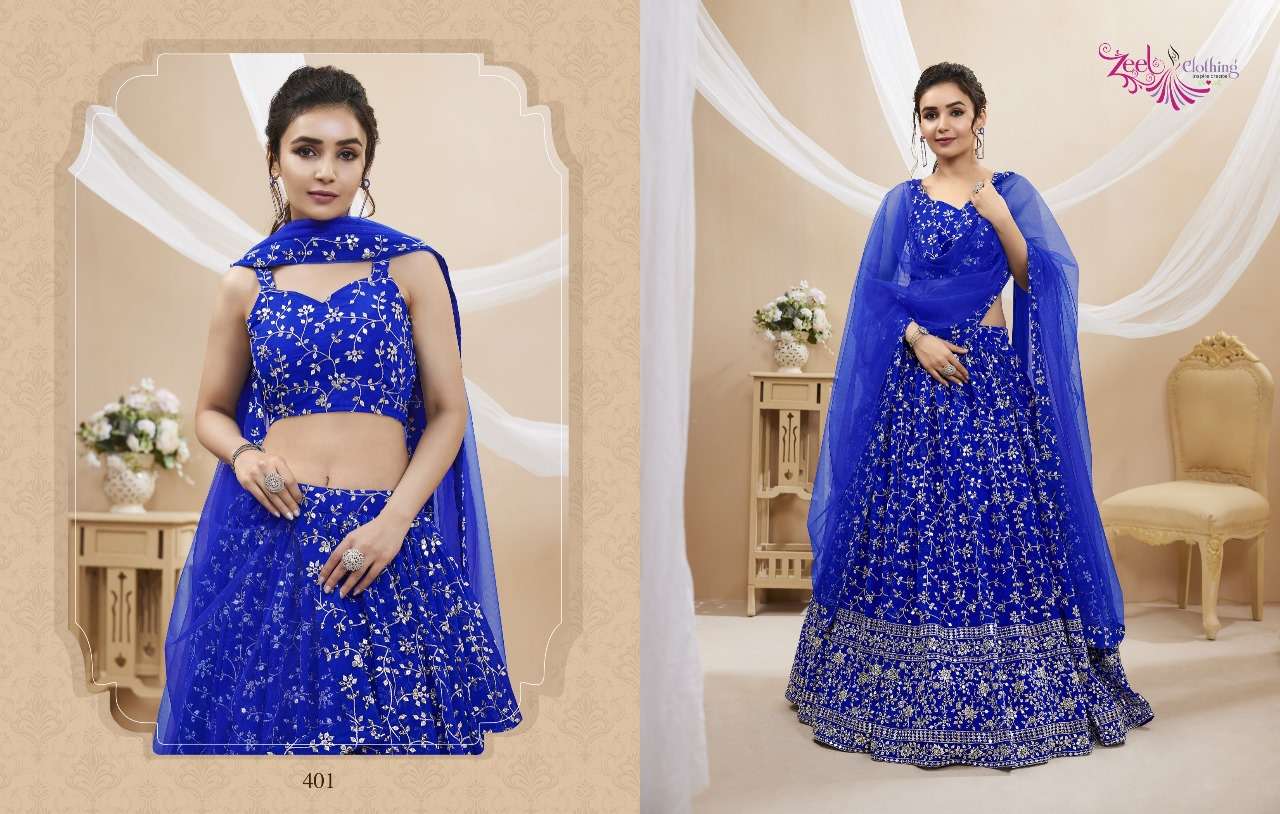 Zeel Clothing 7426 Traditional Wear Stylish Partywear Lehenga Choli