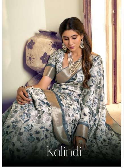 KALINDI BY ASLIWHOLESALE DESIGNER 1001 TO 2006 SERISE PURE SILK SAREESE