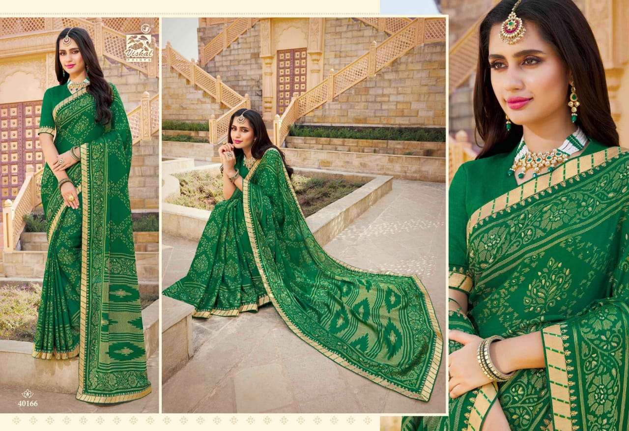 NAGMA BY VISHAL PRINTS 40158 TO 40169 SERIES HACKET BRASSO SAREES