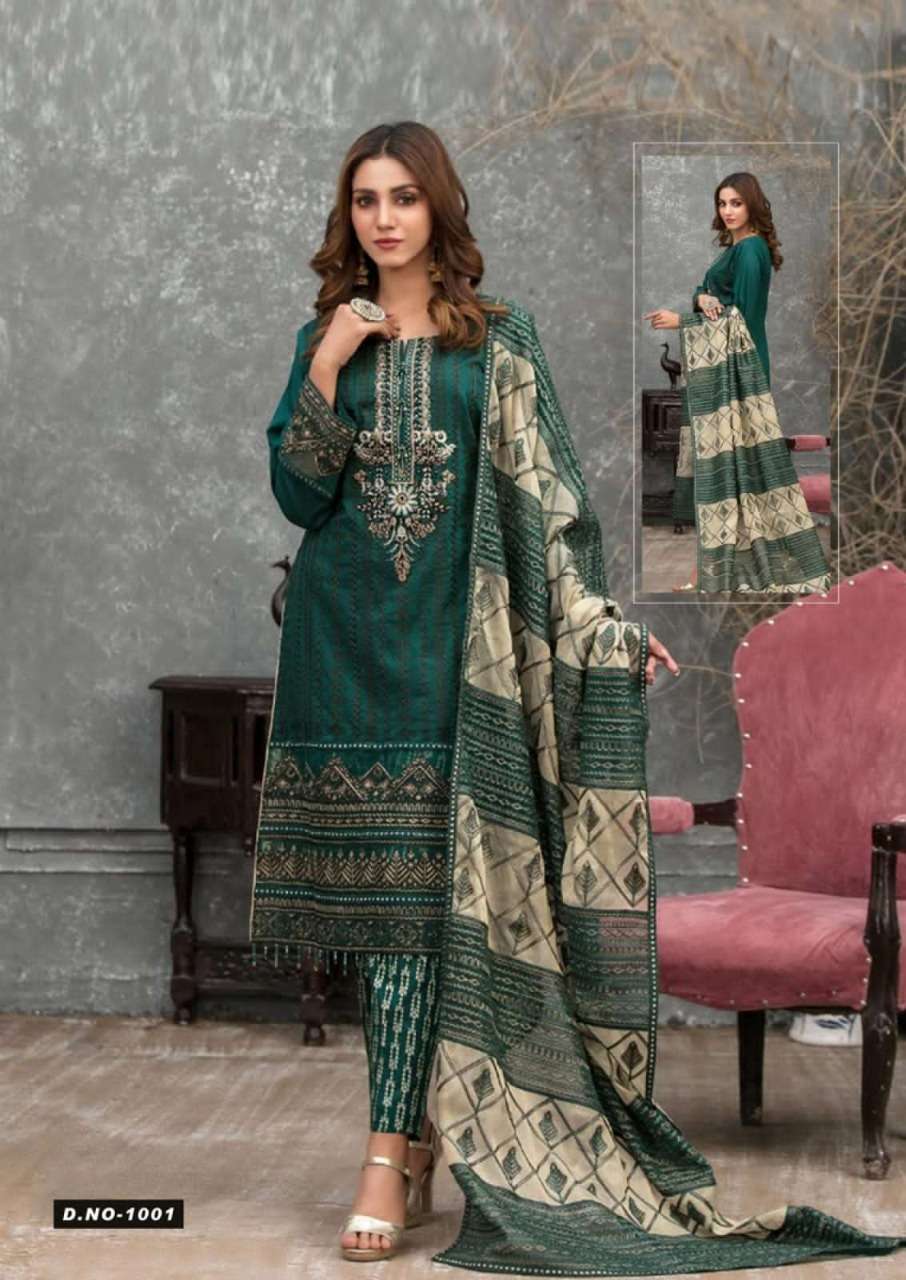 ZAFIRA BY ASLIWHOLESALE 1001 TO 1004 SERIES COTTON PRINT DRESSES